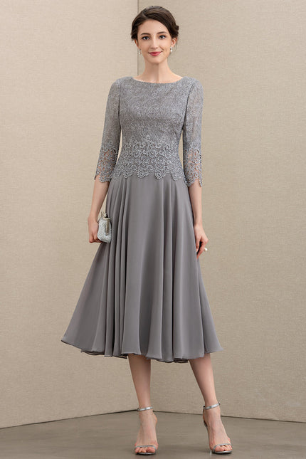 Robe de Soirée Lilas Enchanté