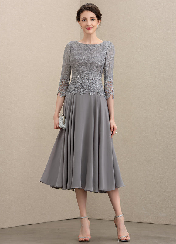 Robe de Soirée Lilas Enchanté