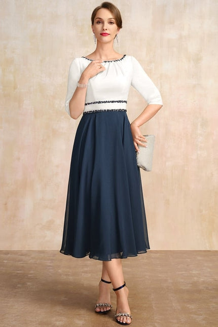 Robe de Soirée Élégance Nautique - gallery 2