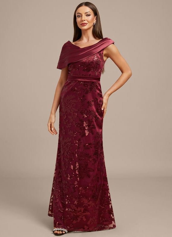 Robe de Soirée Satin Drapée Chic - gallery 3