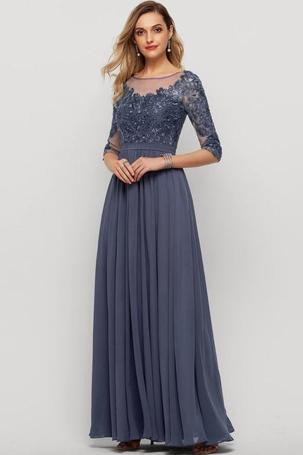 Robe de Soirée Illusion Étoilée - gallery 2
