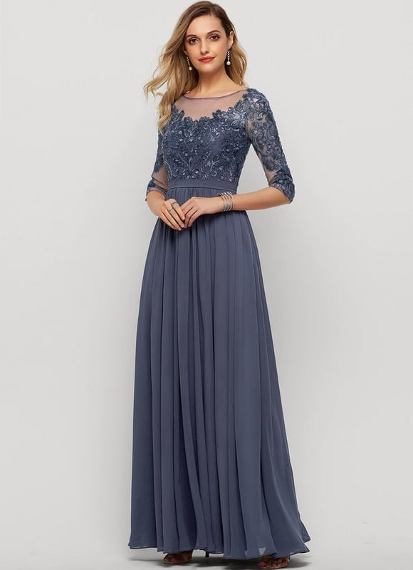 Robe de Soirée Illusion Étoilée - gallery 2