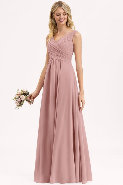 Robe de Soirée Fluide Émeraude - gallery 2