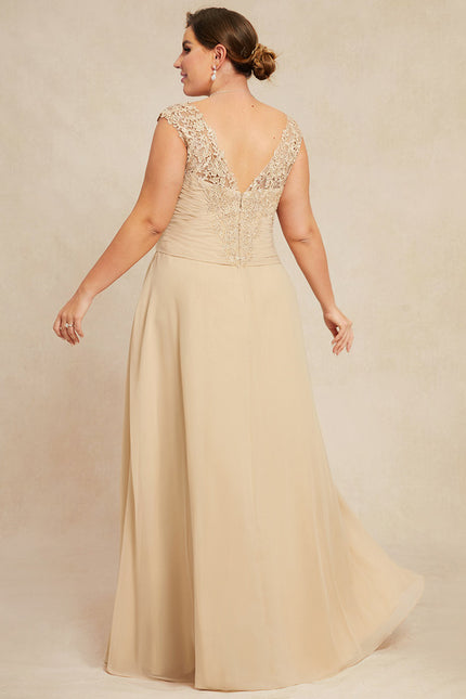 Robe de Soirée Élégance Grise Flottante - gallery 9