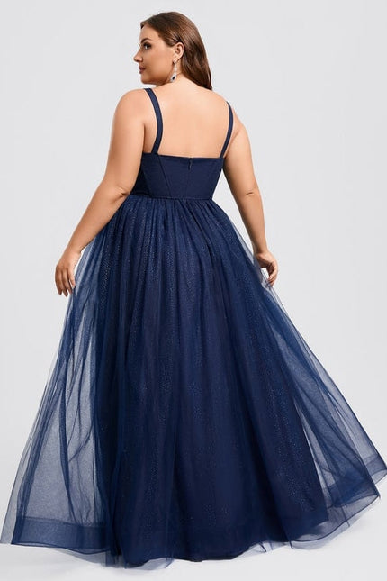 Robe de Soirée Tulle Sirène - gallery 9