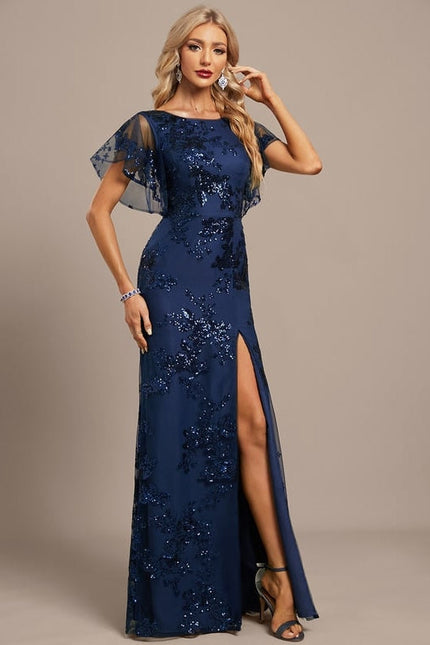 Robe de Soirée Pailletée Couture - gallery 4