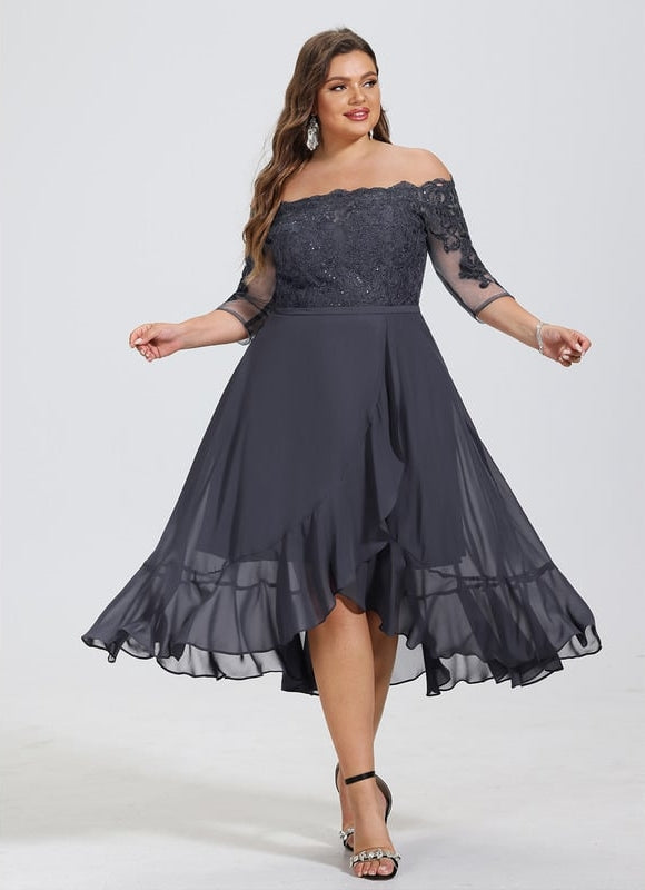 Robe de Soirée Velours Astral - gallery 7