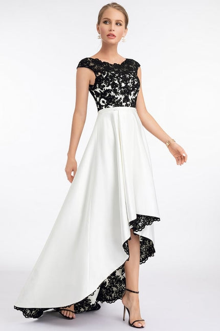 Robe de Soirée Élégance Bicolore - gallery 4