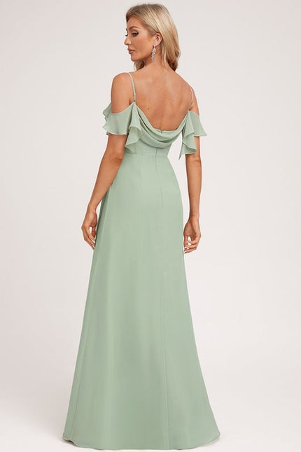 Robe de Soirée Légère Ciel - gallery 1