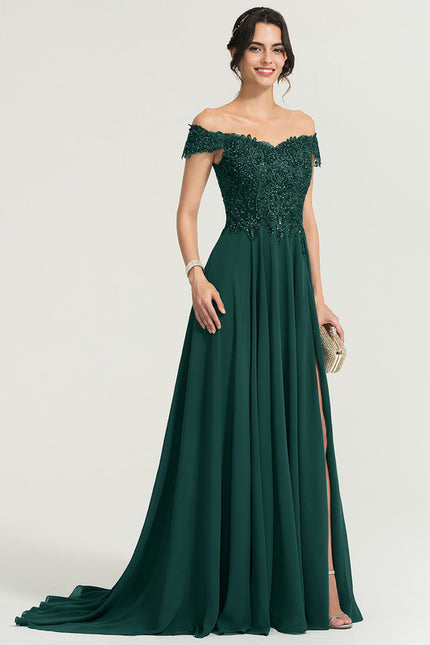 Robe de Soirée Émeraude Rayonnante - gallery 6