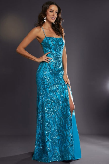 Robe de Soirée Éclat Azur Chic - gallery 2