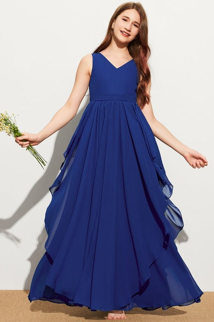 Robe de Soirée Bleu Flottant - gallery 2