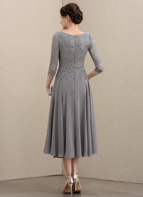 Robe de Soirée Lilas Enchanté - gallery 1