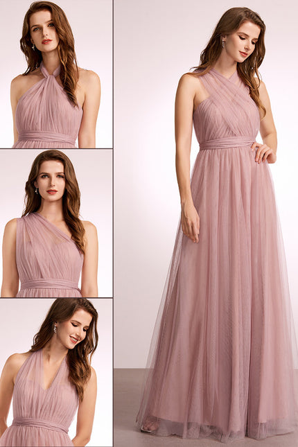 Robe de Soirée Douceur Poudrée