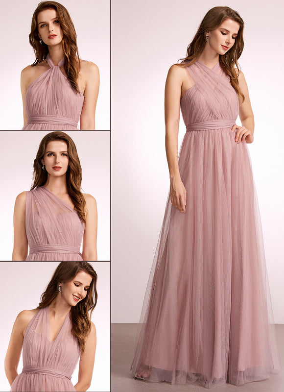 Robe de Soirée Douceur Poudrée