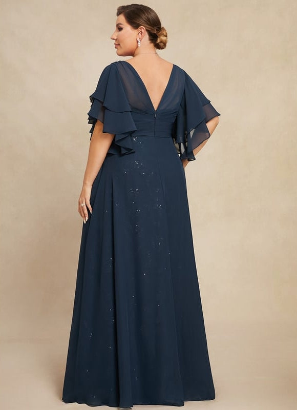Robe de Soirée Étoffe Lumineuse - gallery 8