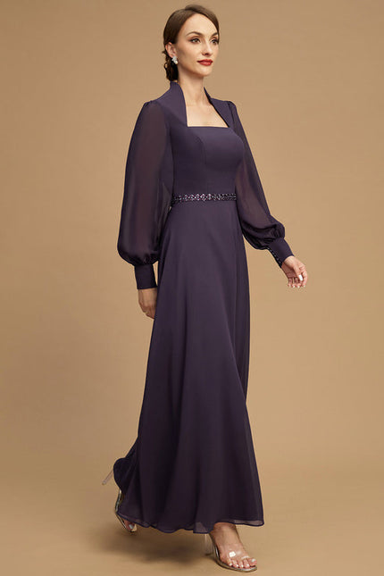 Robe de Soirée Lueur Ébène - gallery 4