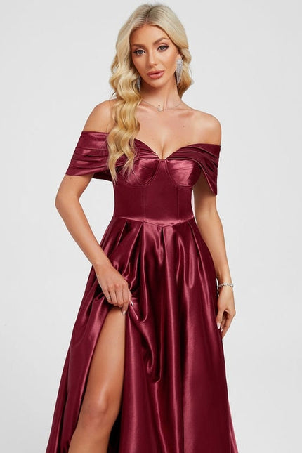 Robe de Soirée Satin Élégante - gallery 3