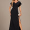 Robe De Soirée Longue A Volant