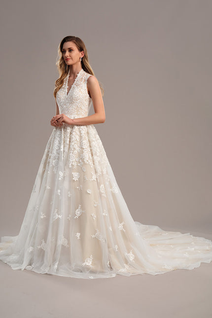 Robe de Soirée Éblouissante Florale - gallery 3