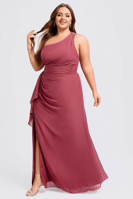 Robe de Soirée Asymétrique Fluide - gallery 8