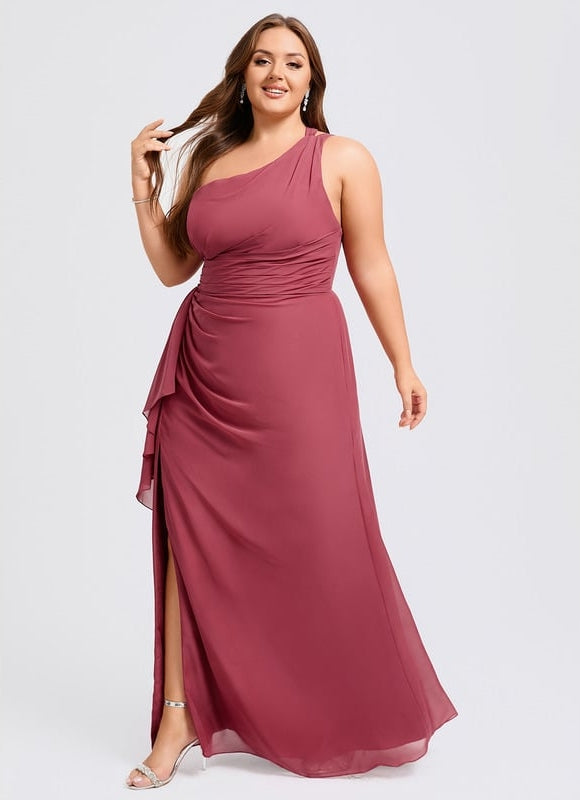 Robe de Soirée Asymétrique Fluide - gallery 8