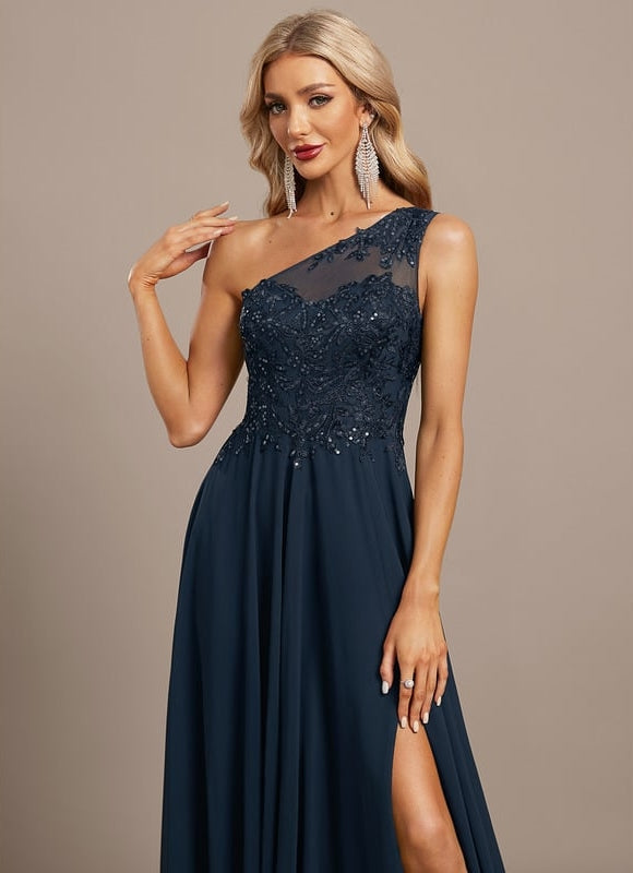 Robe de Soirée Noir Élégant Chic - gallery 1