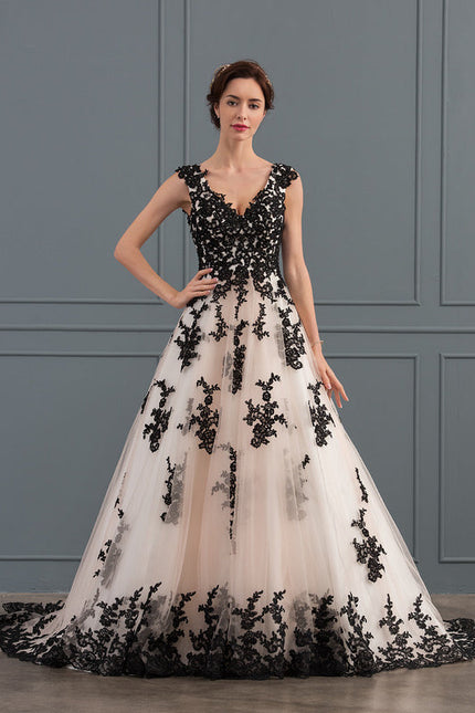 Robe De Soirée Broderie - gallery 1