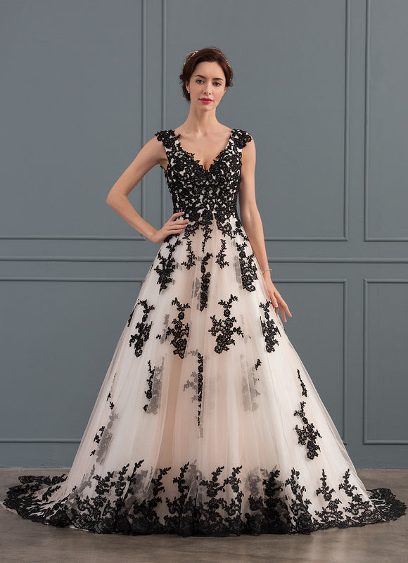 Robe De Soirée Broderie - gallery 1