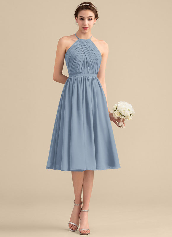 Robe de Soirée Plissée Chic - gallery 2