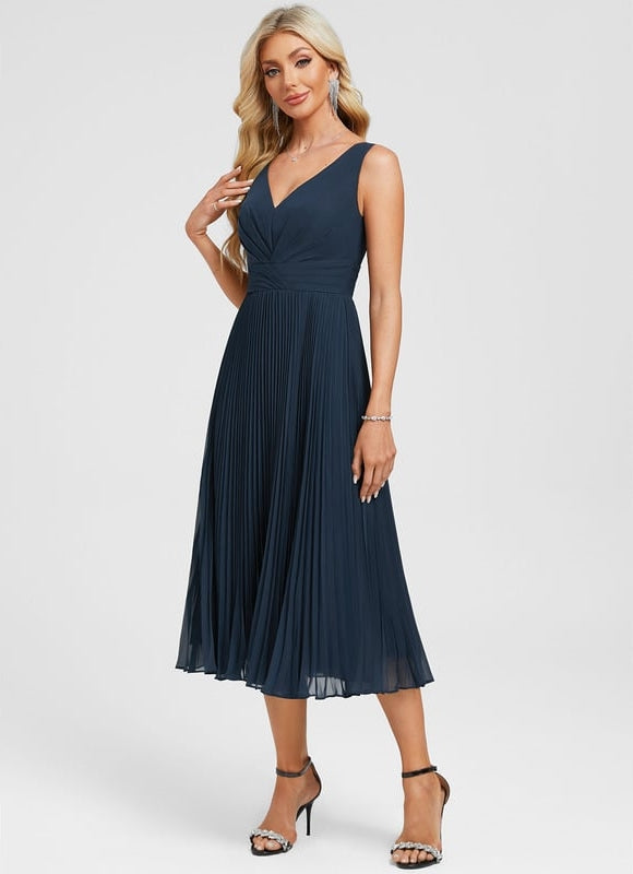 Robe de Soirée Chiffon Modèle V - gallery 2