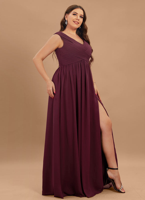 Robe de Soirée Rêve Pourpre - gallery 9