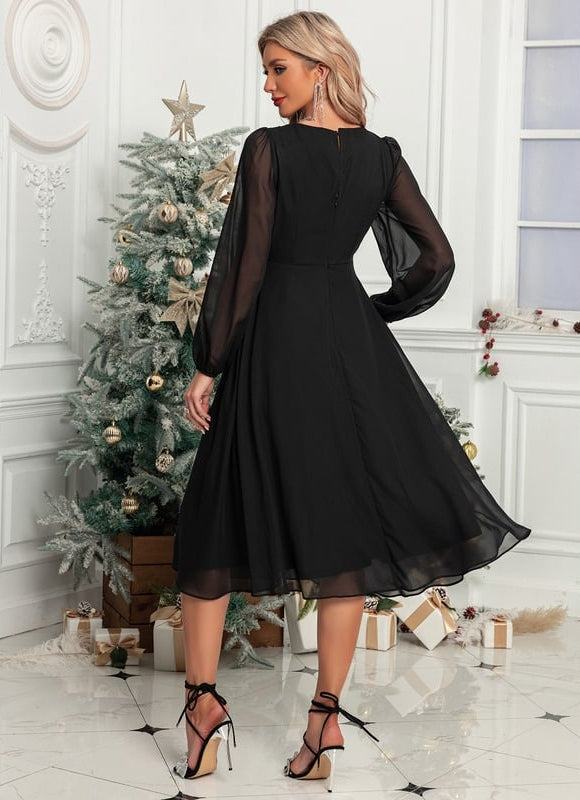 Robe de Soirée Pailletée Élégante - gallery 1