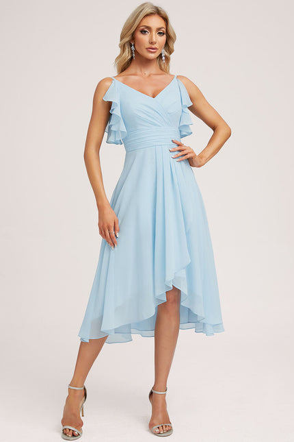 Robe de Soirée Bleu Aérien - gallery 5