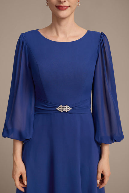 Robe de Soirée Élégante Plissée - gallery 7