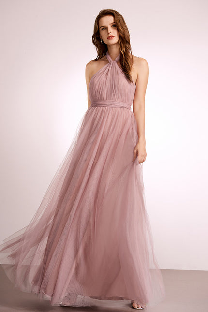Robe de Soirée Douceur Poudrée - gallery 7