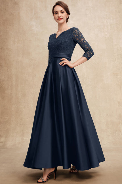 Robe de Soirée Caresse Marine - gallery 3