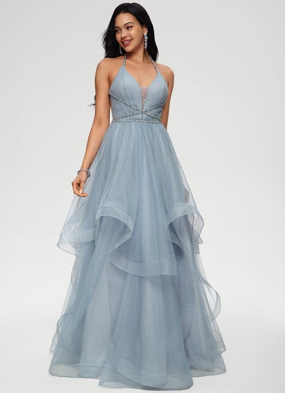 Robe de Soirée Céleste Tulle - gallery 2