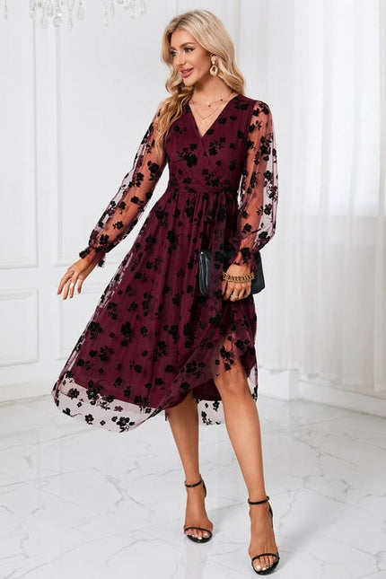 Robe de Soirée Mystique Florale - gallery 7