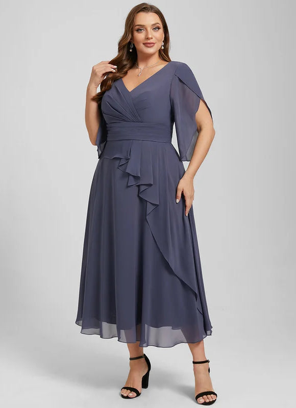 Robe de Soirée Chiffon Modèle V - gallery 8