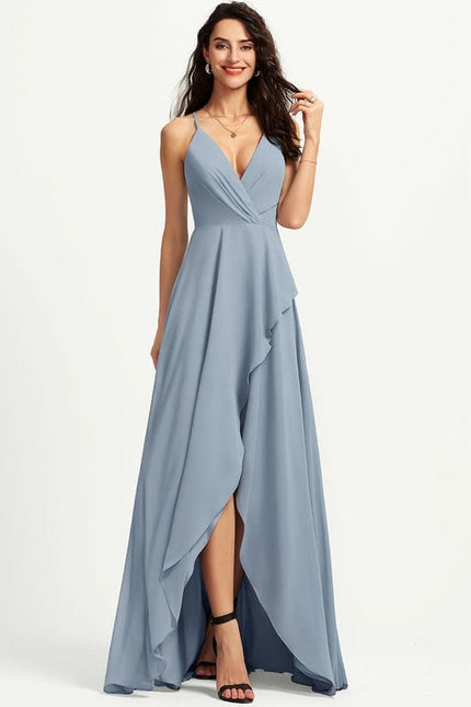 Robe de Soirée Vignoble Fluide - gallery 1