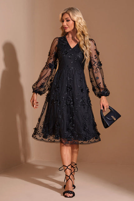 Robe de Soirée Tulle Élégante - gallery 4
