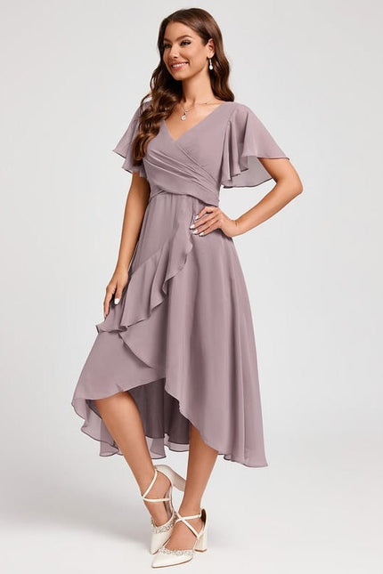 Robe De Soirée Rose Poudrée - gallery 3