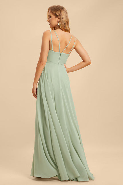 Robe de Soirée Mosaique Satinée - gallery 1