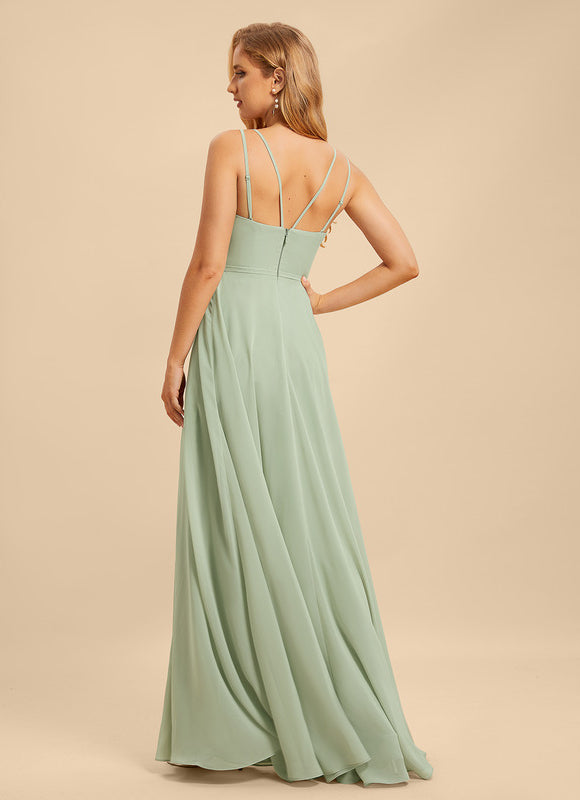 Robe de Soirée Mosaique Satinée - gallery 1
