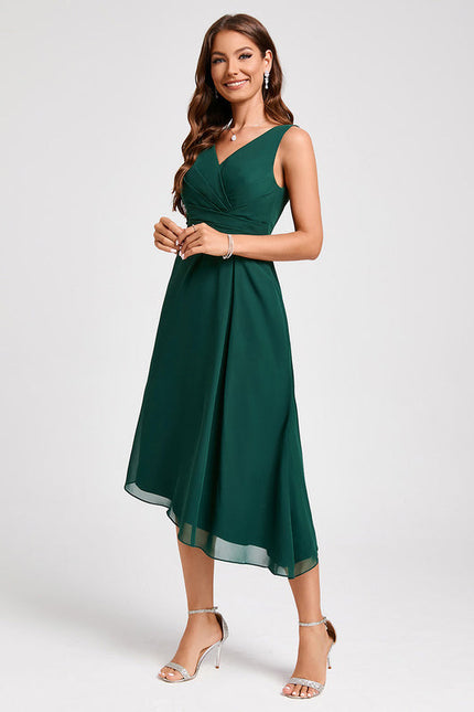 Robe de Soirée Rouge Flottant