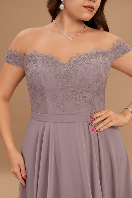 Robe de Soirée Aérienne Satinée - gallery 9