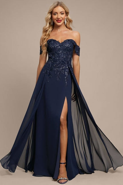 Robe de Soirée Nocturne Élégante - gallery 3