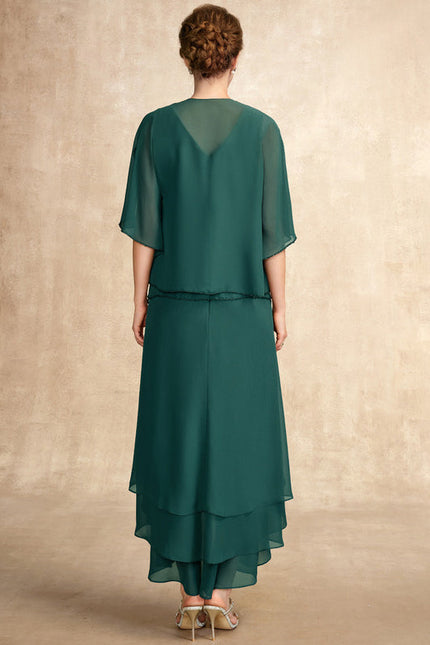 Robe de Soirée Satin Délavé - gallery 4