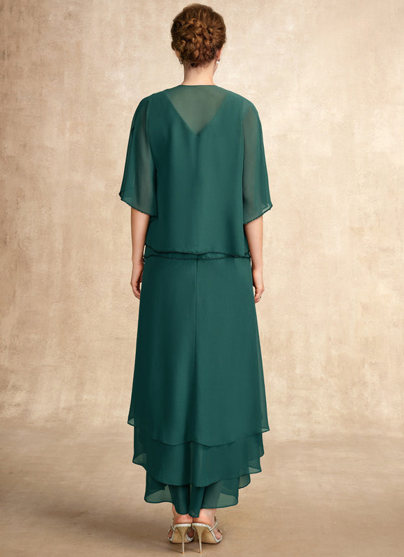 Robe de Soirée Satin Délavé - gallery 4